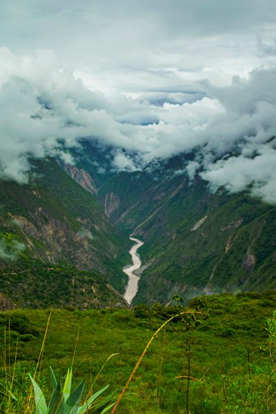 Mirador  del Cañon de Apurimac desde Cocamasana